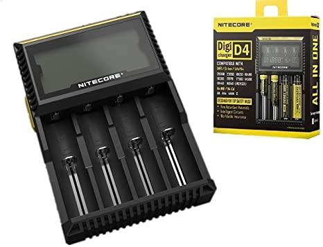 Nitecore D4 Charger - Vaper Aid