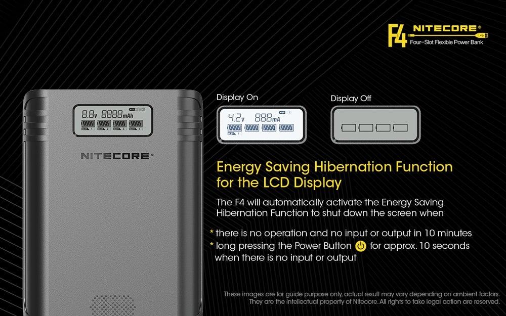 Nitecore F4 Charger & PowerBank - Vaper Aid