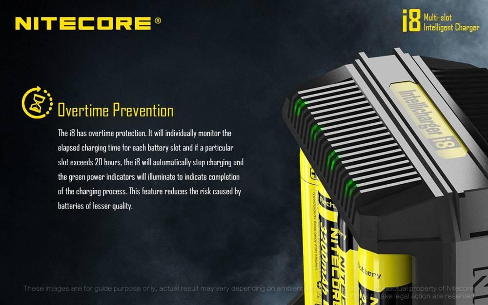 Nitecore I8 Charger - Vaper Aid