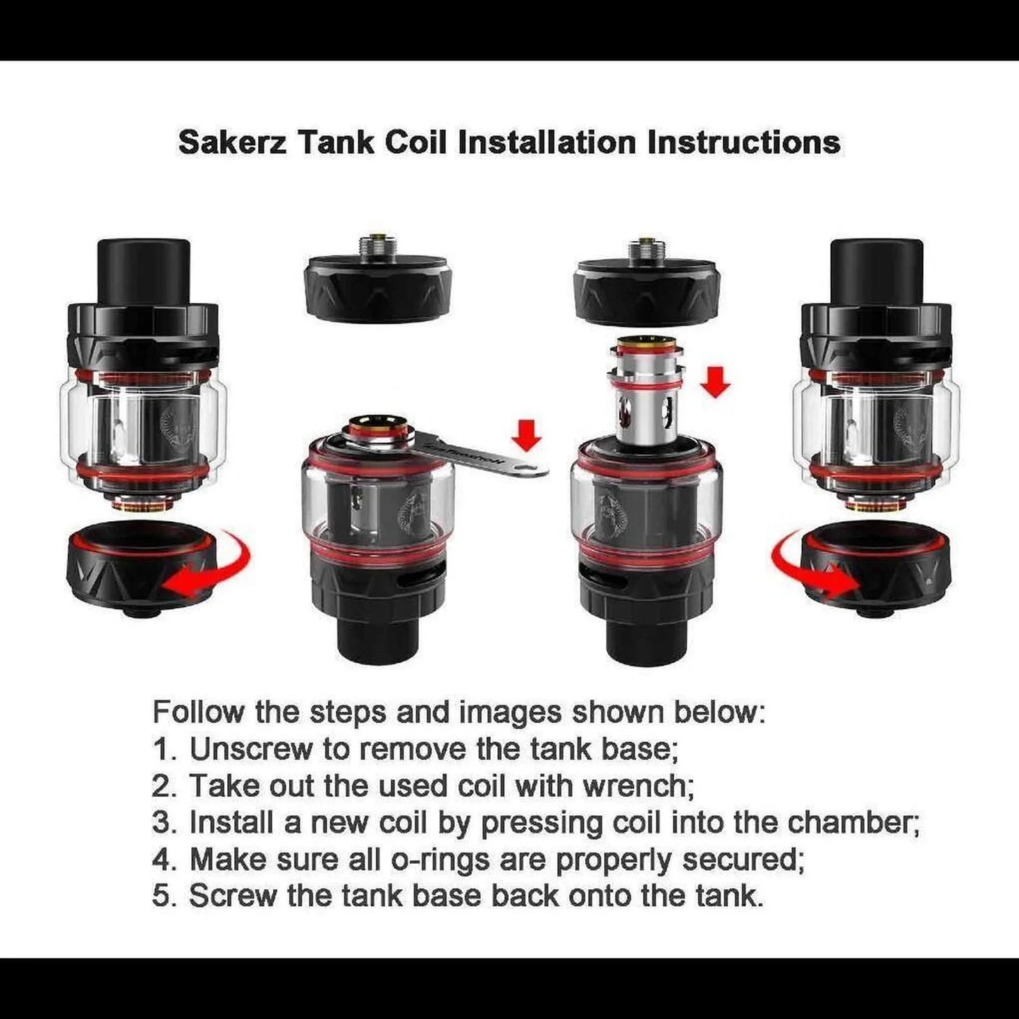 HorizonTech Sakerz 2in1 mesh coil 0.17 - Vaper Aid