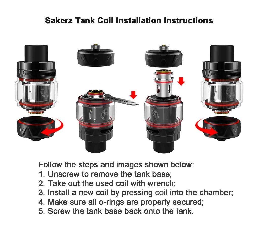 HorizonTech Sakerz mesh coil 0.16 ohm - Vaper Aid