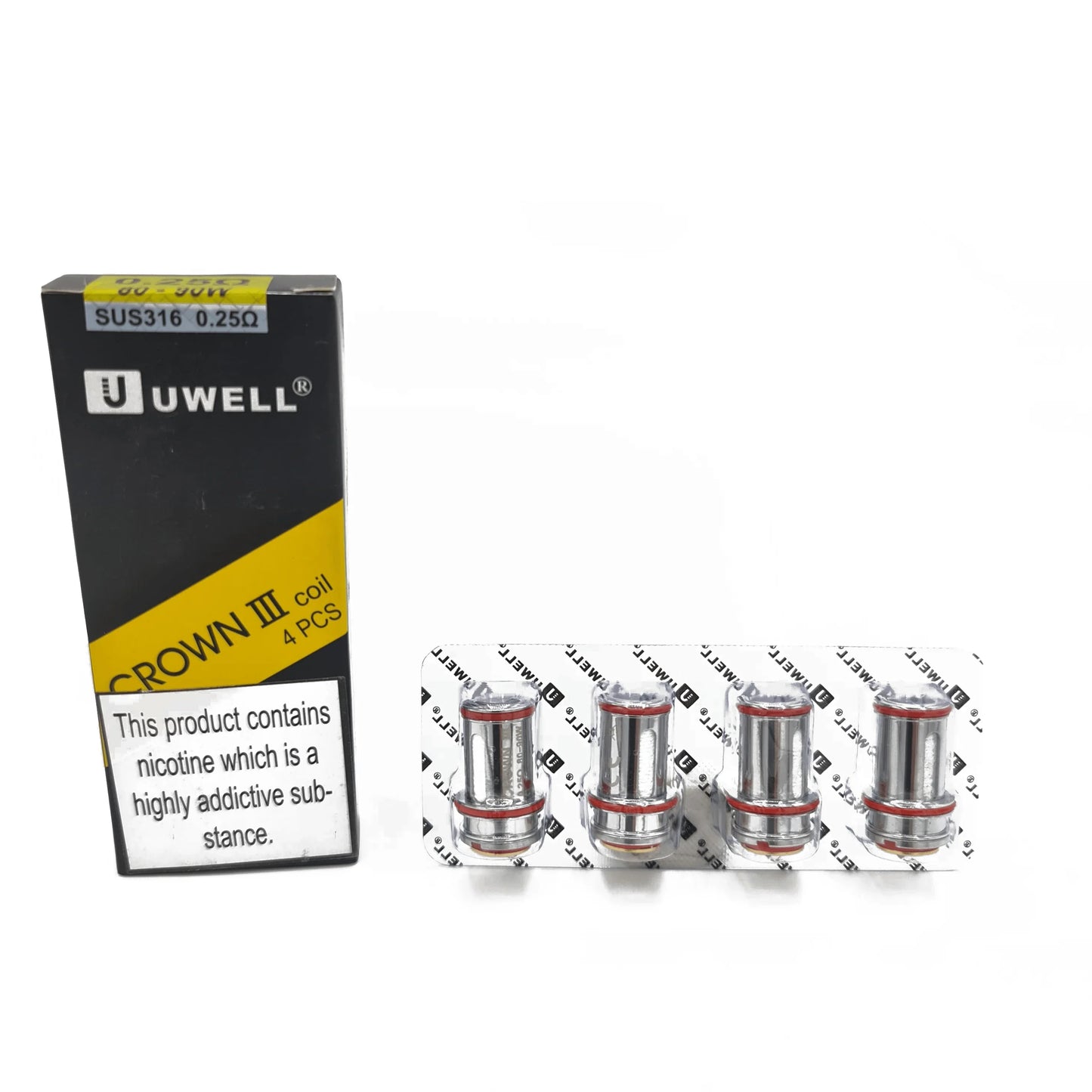 Crown III Coil 0.25ohm 1PC - Vaper Aid