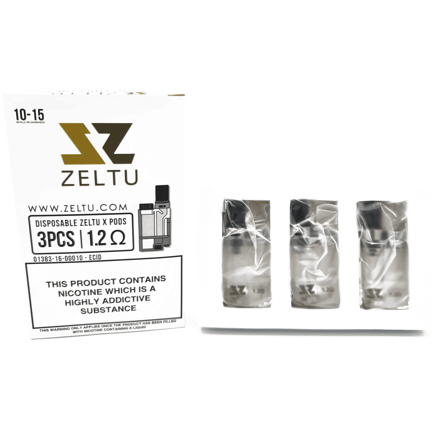 Zeltu Pod 1.2 ohm - Vaper Aid