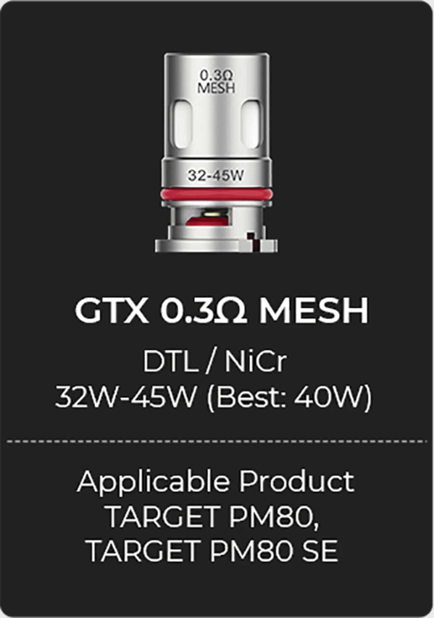 Vaporesso GTX Mesh Coil
