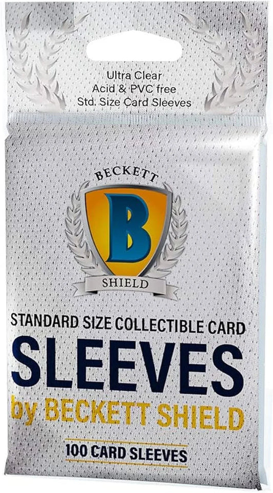 Beckett Card Sleeves - (100 Sleeves) - 6.35cm x 8.89cm cards