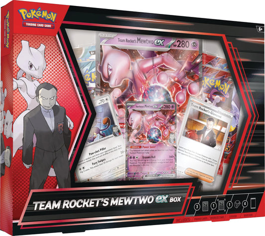 Pokemon TCG: Team Rockets Mewtwo ex Box