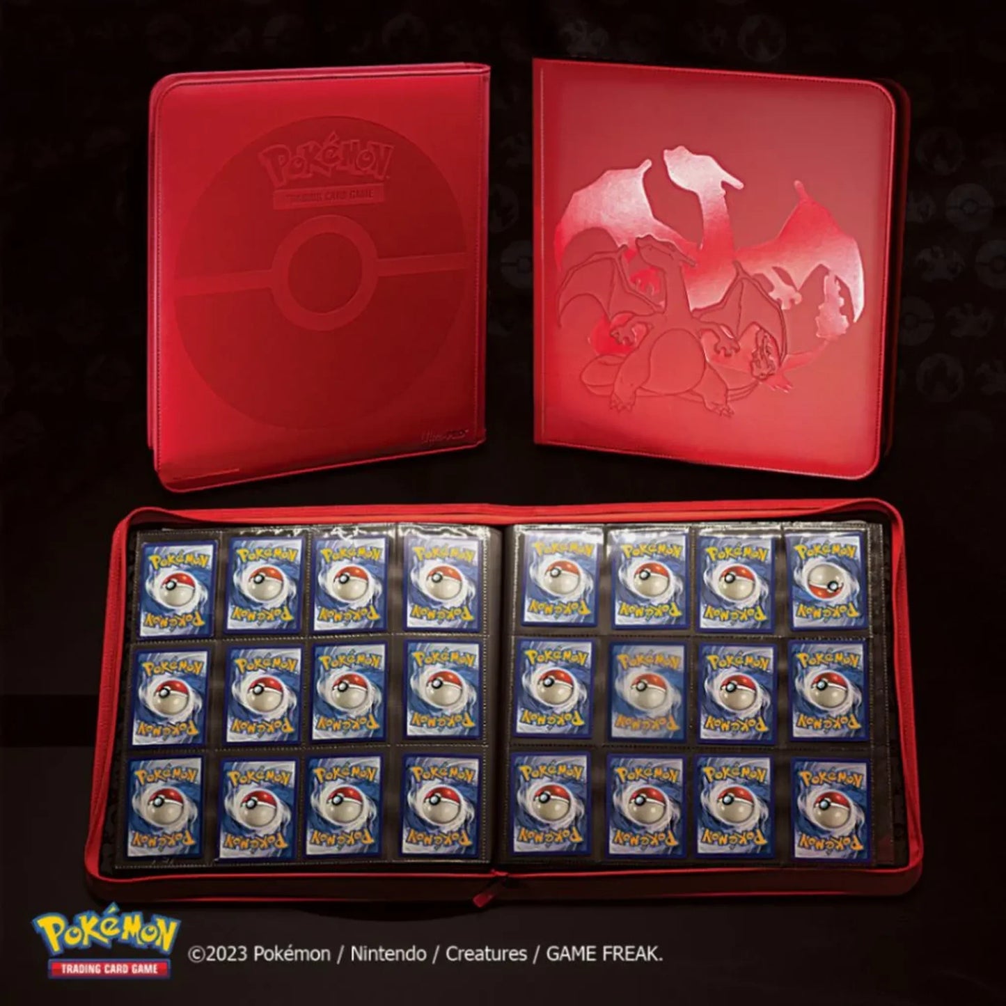 Ultra Pro Elite Series Charizard 12-Pocket Zippered PRO Binder