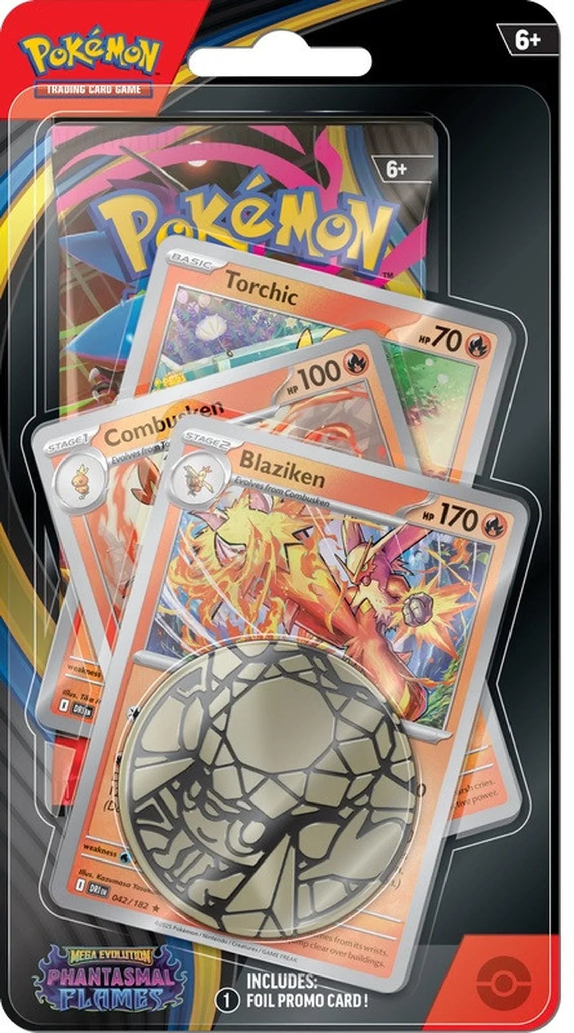 Phantasmal Flames Premium Checklane Blister Blaziken