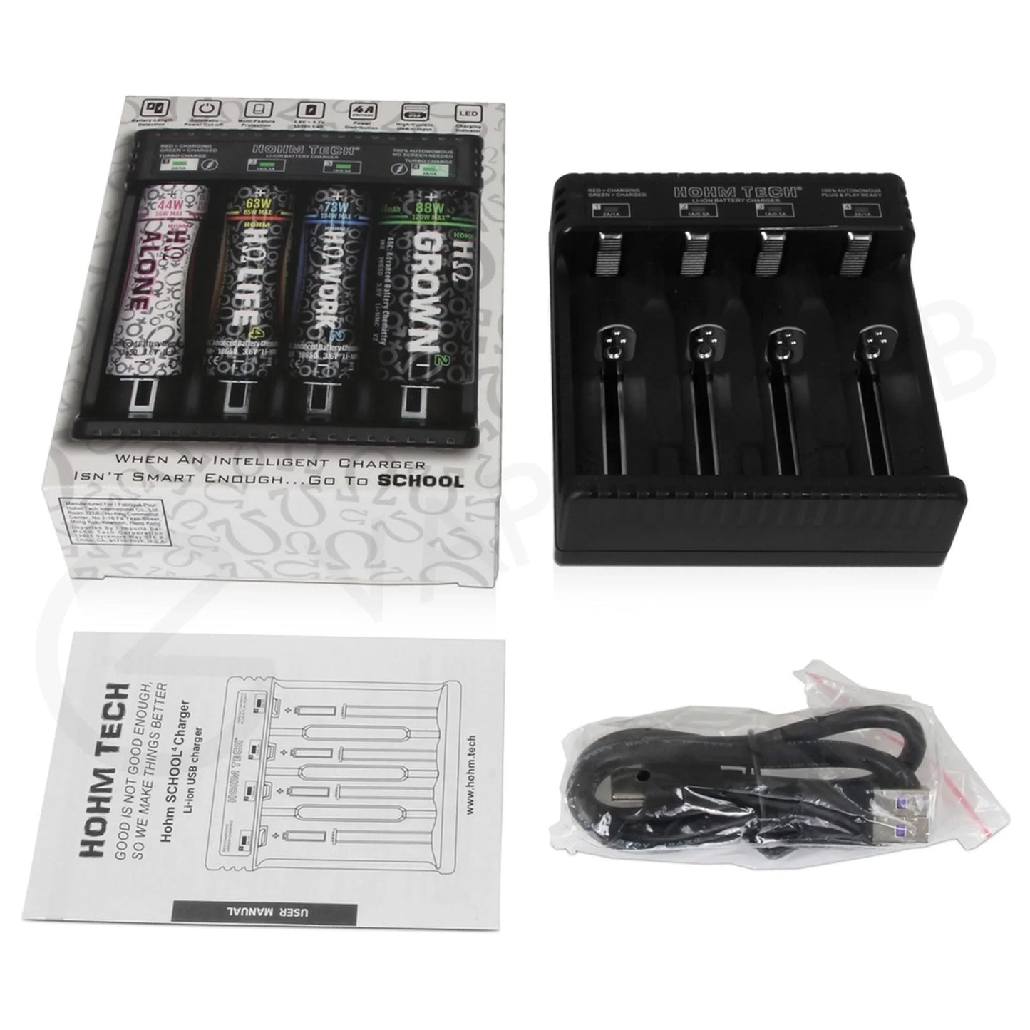 Hohm School Battery Charger 4 bay