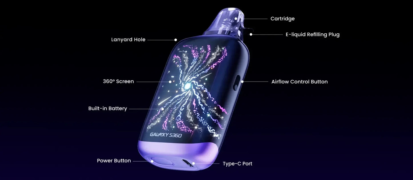 Lost Vape Galaxy S360 Kit