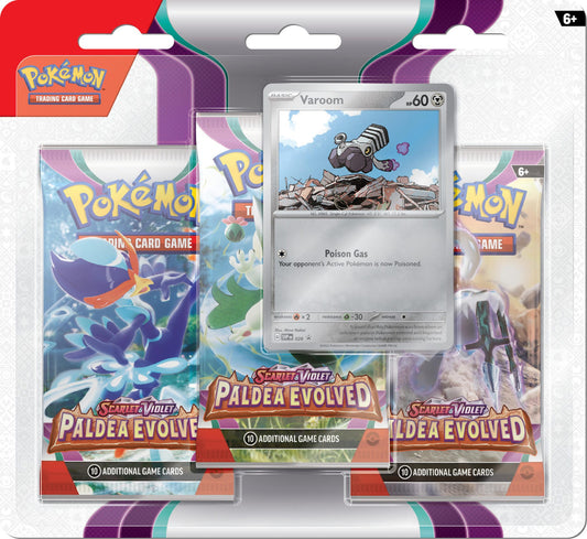 Pokemon TCG: Paradox Rift - 3 Pack Bundle