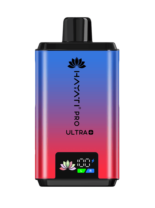 Hayati Pro Ultra+ 25000 Blue Razz Cherry