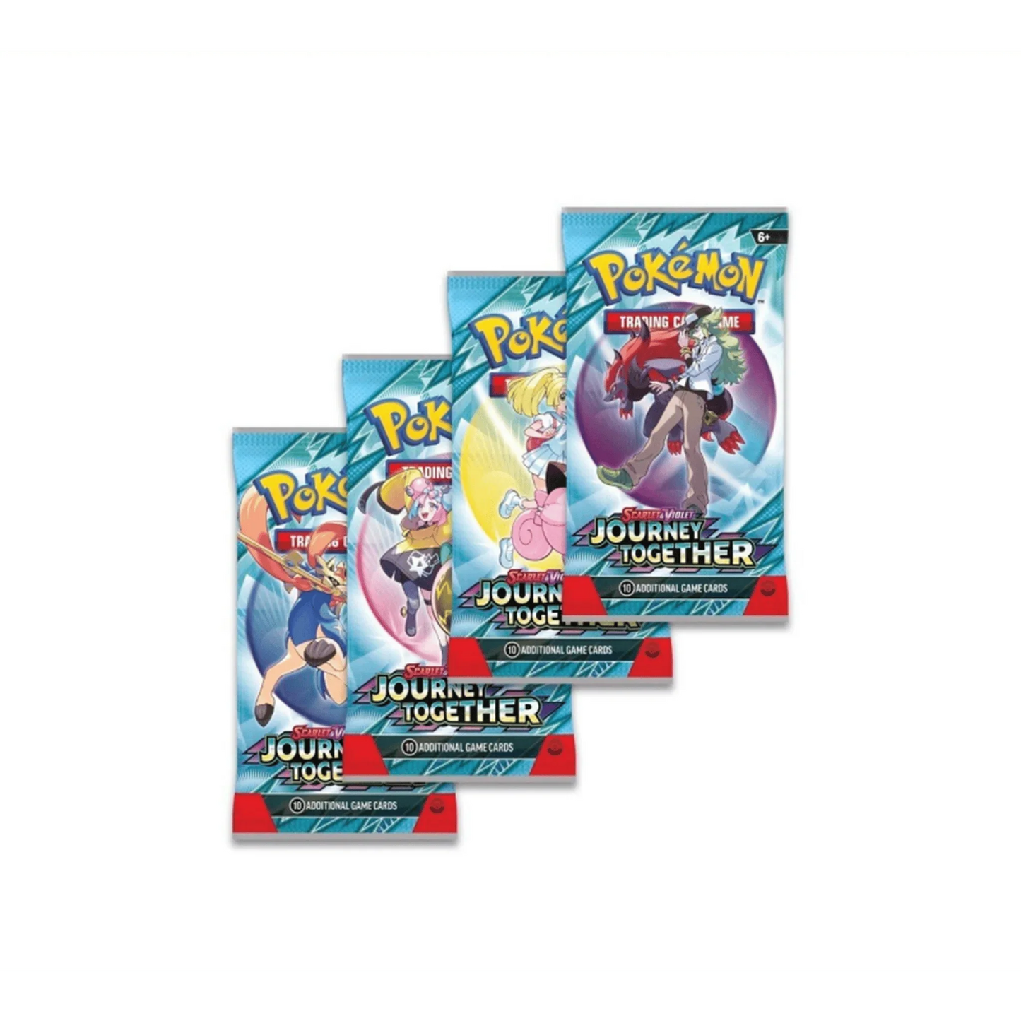 Pokemon Cards - Journey Together - Booster Pack