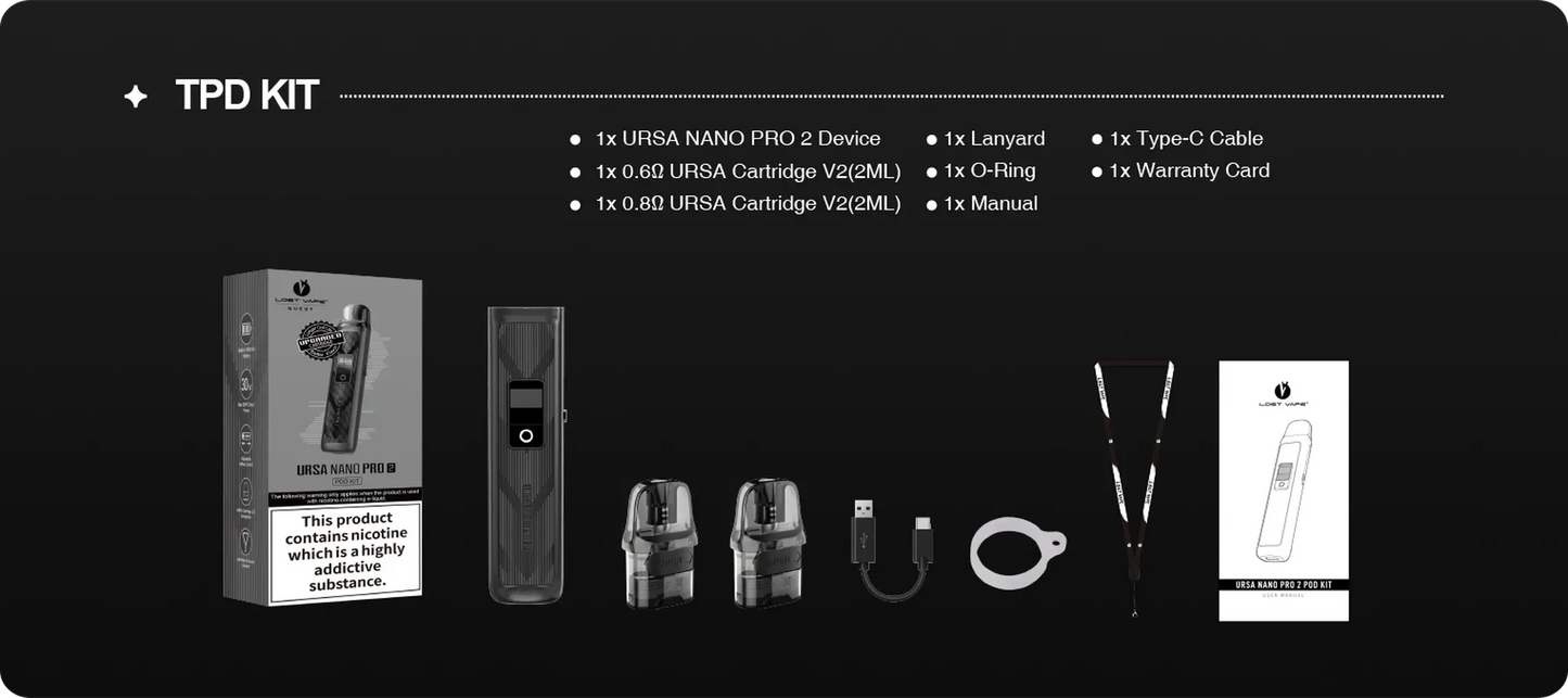 Lost Vape Ursa Nano Pro 2