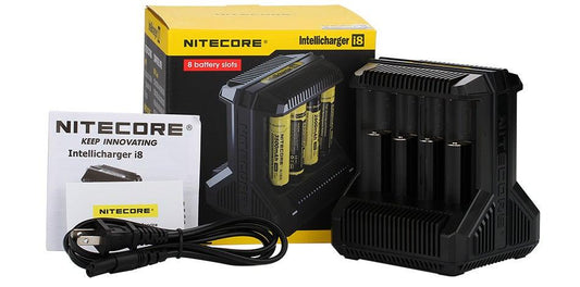 Nitecore I8 Charger - Vaper Aid