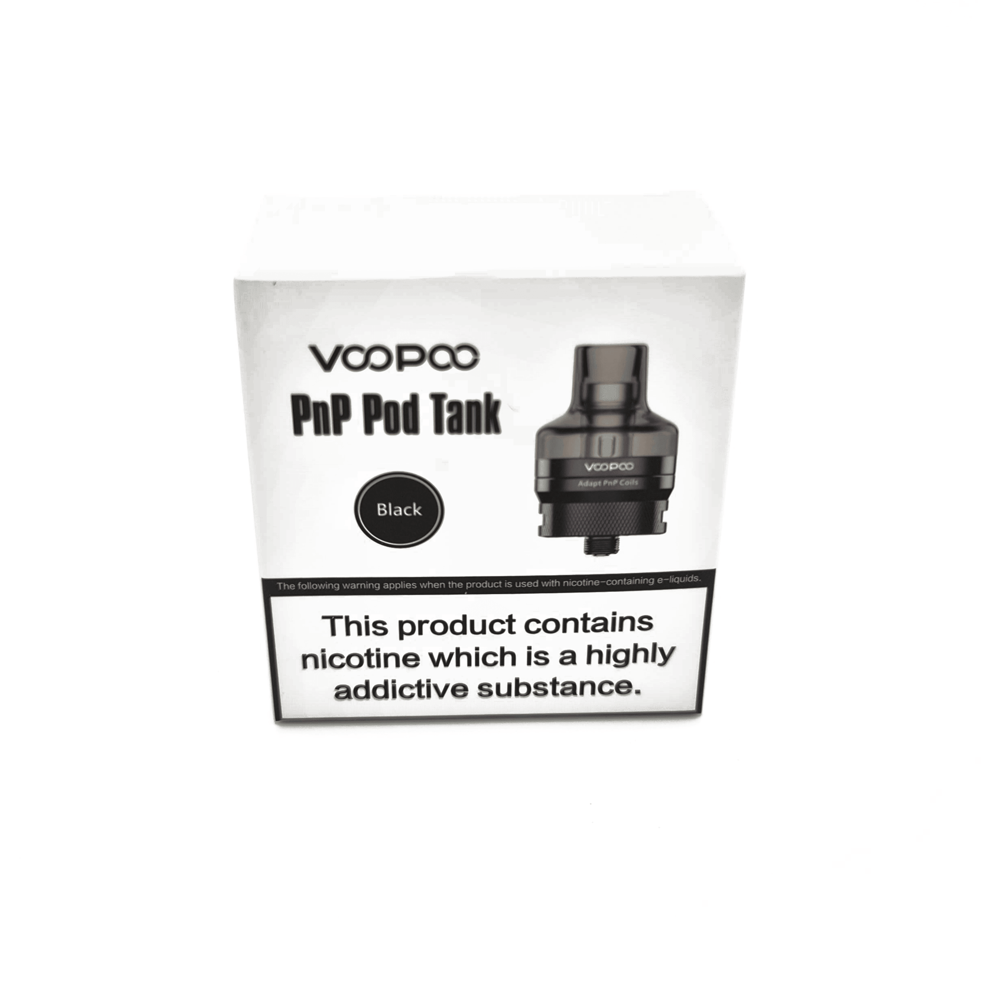 Voopoo PNP Pod Tank 2ml - Black - Vaper Aid