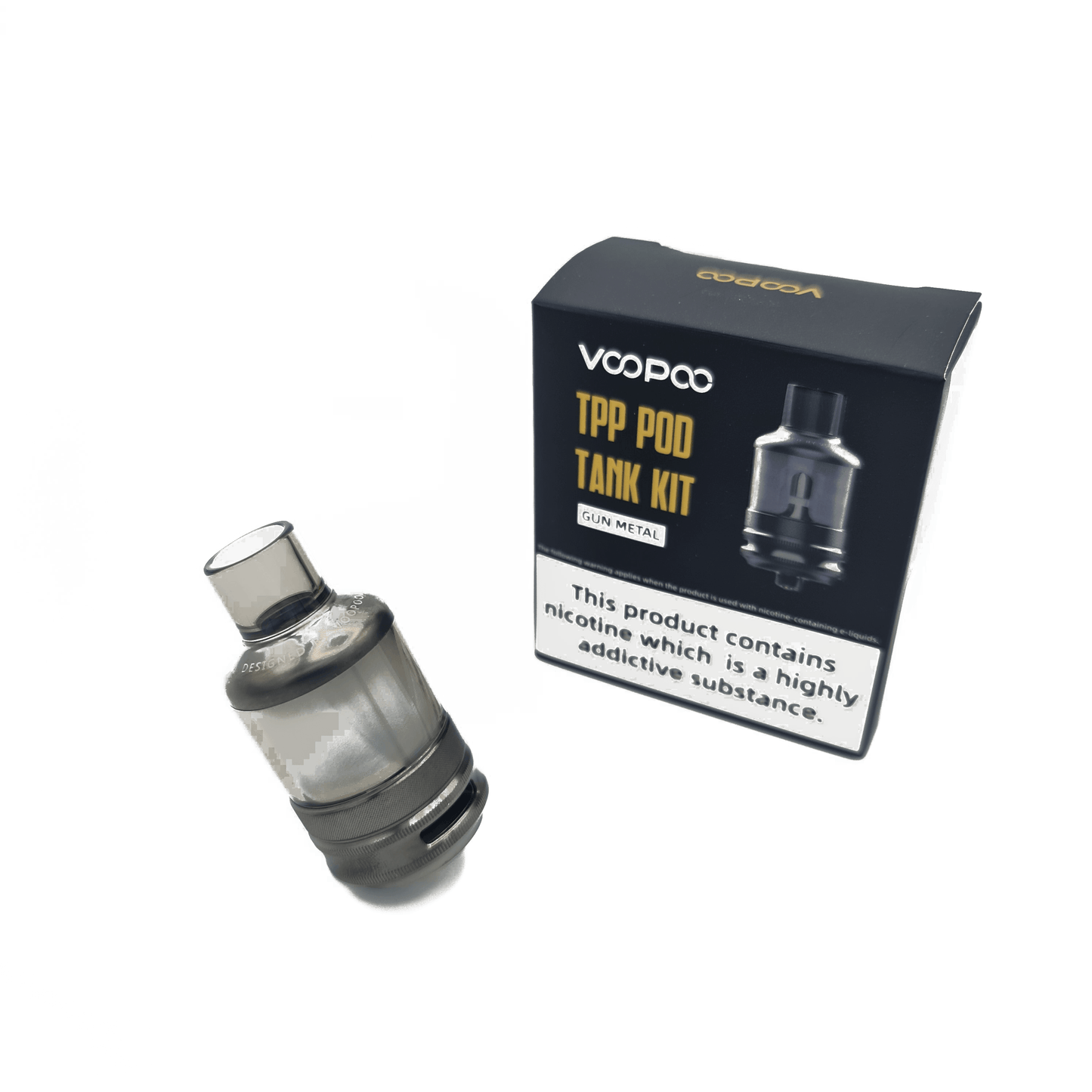 Voopoo TPP Tank - Gun Metal - Vaper Aid