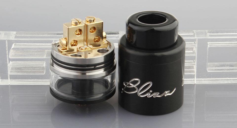 E-BOSSVAPE Blizz RDTA Black - Vaper Aid