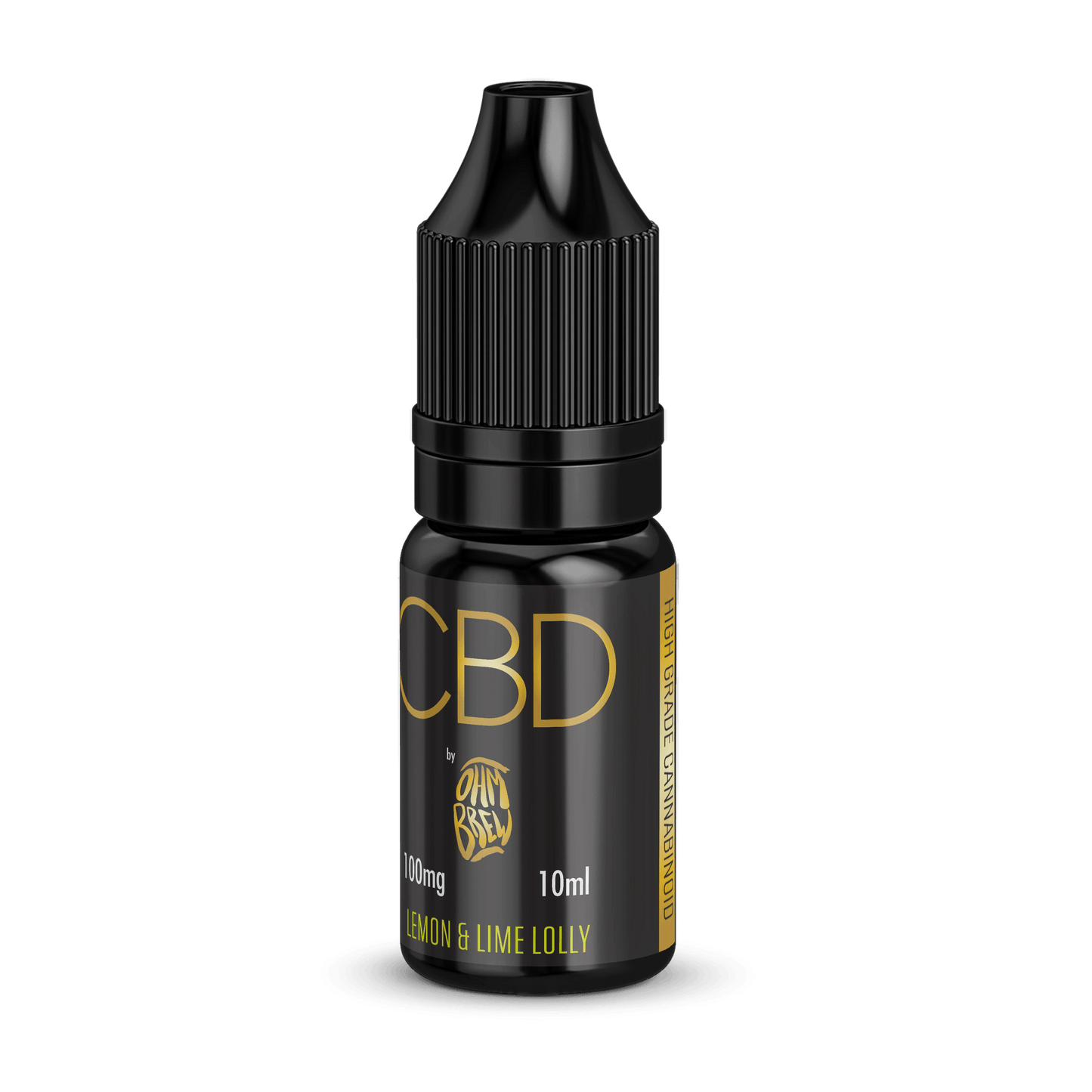 Ohm Brew CBD (Lemon & Lime Lolly) 100MG - Vaper Aid