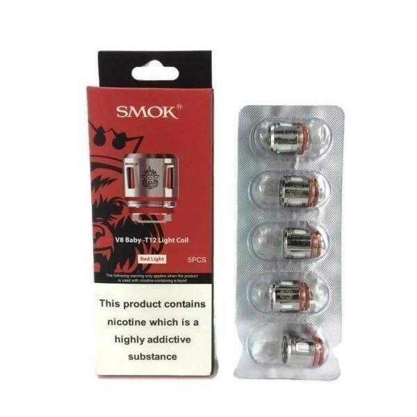 SMOK V8 Baby- T8 Light up 1pcs - Vaper Aid