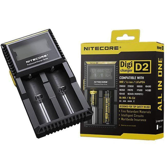 Nitecore D2 Charger - Vaper Aid