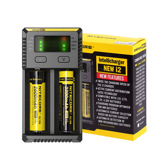 Nitecore i2 Charger - Vaper Aid