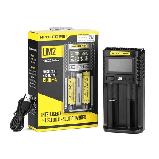 Nitecore UM2 Charger - Vaper Aid